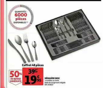 Auchan Ménagère Inox offre