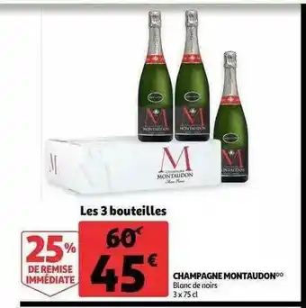 Auchan Champagne Montaudon offre