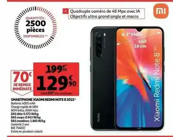 Smartphone Xiaomi Redmi Note 8 2021