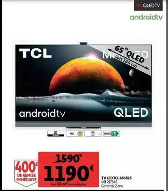 Auchan Tv Led Tcl offre