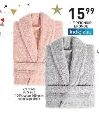 Stokomani Le Peignoir éponge offre