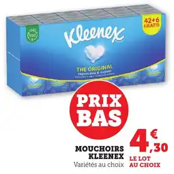 Bi1 Mouchoirs kleenex offre