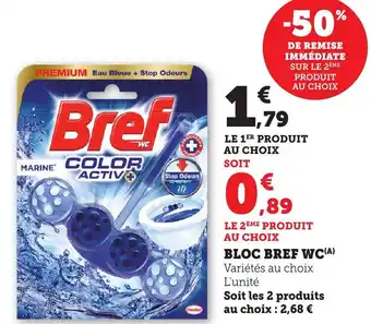 Bi1 Bloc bref wc offre