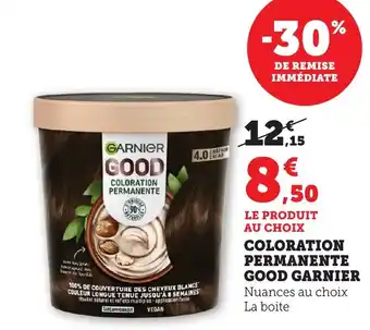 Bi1 Coloration permanente good garnier offre