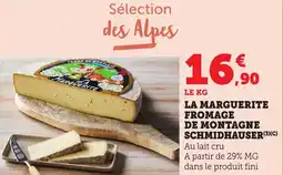 Bi1 La marguerite fromage de montagne schmidhauser offre