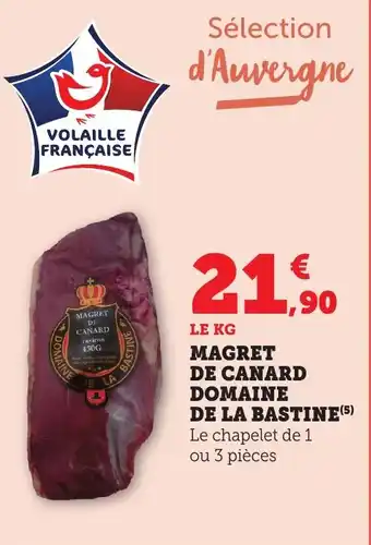 Bi1 Magret de canard domaine de la bastine offre