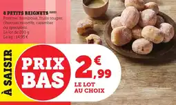 Bi1 8 petits beignets offre