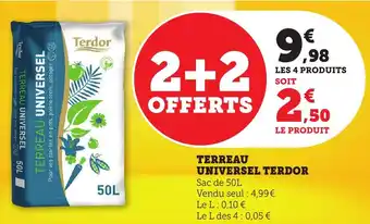 Bi1 Terreau universel terdor offre