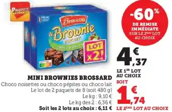 Hyper U Mini brownies brossard offre