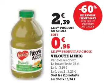 Hyper U Veloute liebig offre