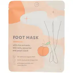 Action Masque pour les pieds Skin Bliss offre