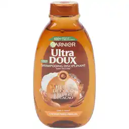 Action Shampoing Garnier Ultra Doux Huile de coco et beurre de cacao offre