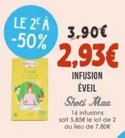 Naturalia SHOTI MAA Infusion éveil offre