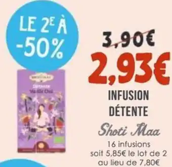 Naturalia SHOT MAA Infusion détente offre