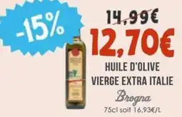 Naturalia BROGNA Huile d'olive vierge extra italie offre