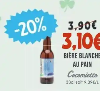 Naturalia COCOMIETTE Bière blanche au pain offre