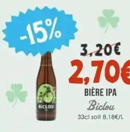 Naturalia BICLOU Bière ipa offre