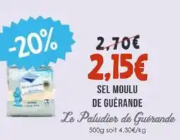 Naturalia LE PALUDIER DE GUERANDE Sel moulu de guérande offre