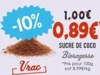 Naturalia BIOSAGESSE Sucre de coco offre