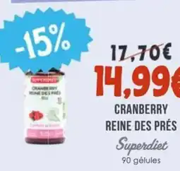 Naturalia SUPERDIET Cranberry reine des prés offre