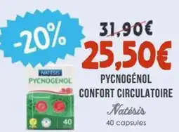 Naturalia NATESIS Pycnogénol confort circulatoire offre