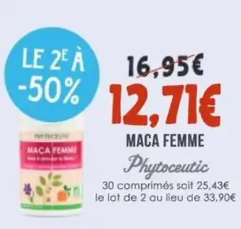 Naturalia PHYTOCEUTIC Maca femme offre