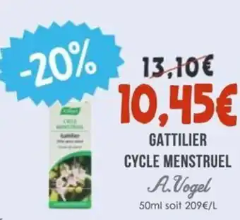 Naturalia LOVE & GREEN Gattilier cycle menstruel offre