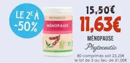 Naturalia PHYTOCEUTIC Ménopause offre