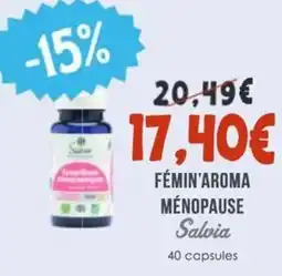 Naturalia SALVIA Fémin'aroma ménopause offre