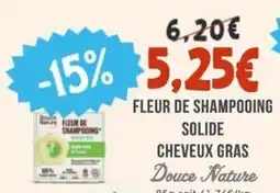 Naturalia DOUCE NATURE Fleur de shampooing solide cheveux gras offre