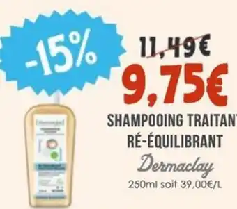 Naturalia DERMACLAY Shampooing traitant ré-équilibrant offre