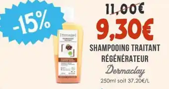 Naturalia DERMACLAY Shampooing traitant régénérateur offre