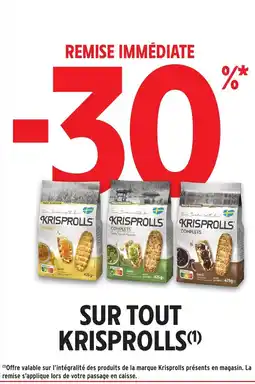 Intermarché Hyper KRISPROLLS Sur tout offre