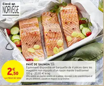 Intermarché Hyper Pavé de saumon offre