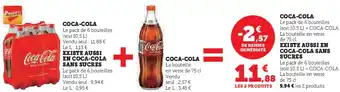 Hyper U Coca-Cola offre