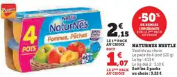 Hyper U Naturnes nestle offre