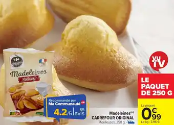 Carrefour Market Madeleines carrefour original offre