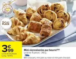 Carrefour Market Mini-viennoiseries pur beurre offre