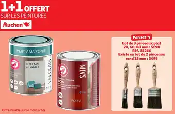 Auchan Sur les peintures offre