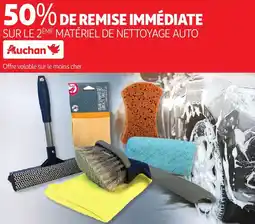 Auchan Matériel de nettoyage auto offre