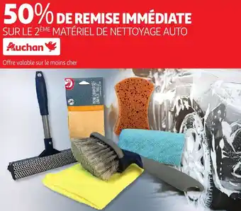 Auchan Matériel de nettoyage auto offre