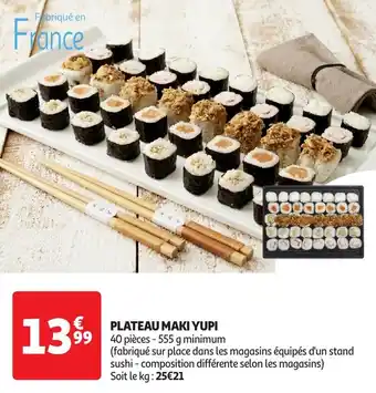 Auchan Plateau maki yupi offre