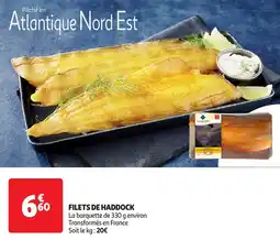 Auchan Filets de haddock offre