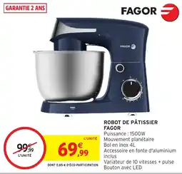 Intermarché Hyper FAGOR Robot de pâtissier offre