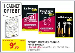 Intermarché Hyper Opération pour les nuls first edition offre