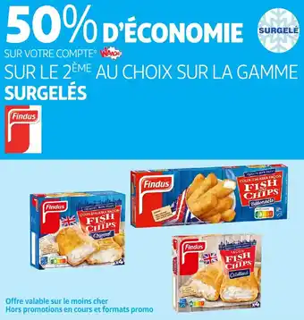 Auchan La gamme surgelés offre