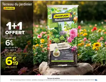 Carrefour Terreau du Jardinier offre