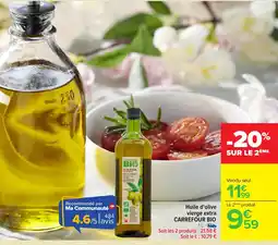 Carrefour CARREFOUR BIO Huile d'olive vierge extra offre