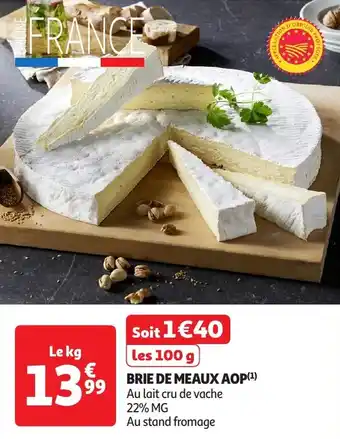 Auchan BRIE DE MEAUX AOP offre