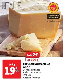 Auchan Parmigiano reggiano aop offre